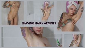 DEPILANDO MIS AXILAS