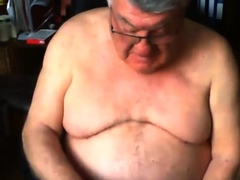 grandpa stroke on webcam