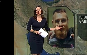 Spanish news anchor tight dress