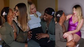 3 Hot Besties Share BBC Jesus Reyes