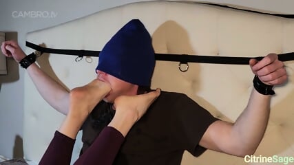 extreme deep feet domination