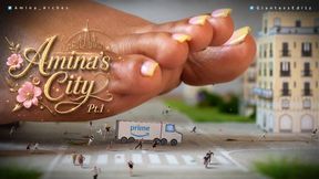 Giantess Amina - Amina s City [Part 1]