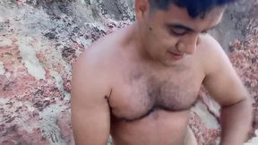 yuri gaucho - having sex on the beach outdoors in nature
