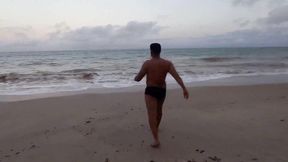 yuri gaucho - having sex on the beach outdoors in nature