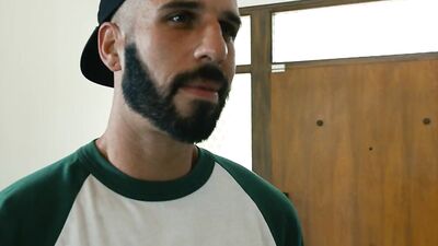 Hunk lets a homeless man in his house in exchange for fucking him hard