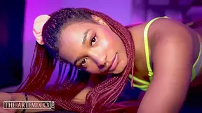 Addis Fouche In Pov Style 2 Ft Bubble Booty Ebony New Girl Gets Bbc