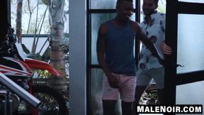 MaleNoir.com - Noah Donovan joins threesome with my boyfriend and me