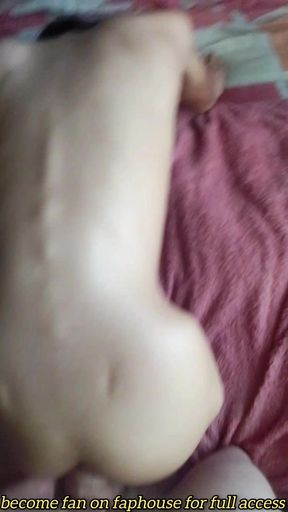 Old Man Daddy Fucks &amp; Licks Skinny Teen 18 Year Old Petite Little Asshole