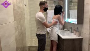 Fucked a Friend's Fiancee in the Bathroom and She Was Late for the Ceremony - Anny Walker