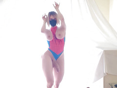 spidergirl shemale gwen stacy hentai and huge cock xhdz