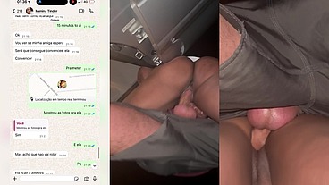 Dogging real: dei match no Tinder e comi no mesmo dia na rua, gozei dentro da buceta real amador(completo)