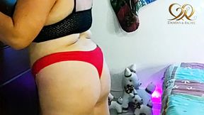 Insatiable MILF blonde stepsister wants it hard