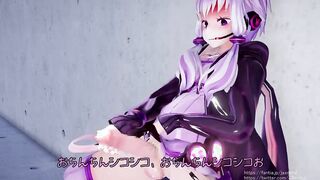 【MMD R-19 year old SEX DANCE】INTENSE YUMMY MASTURBATION INTO BABE BUTT おいしいお尻 [MMD]