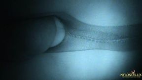 nightshoot on the beach in bodystocking