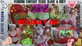 Holiday Orgasm Denial JOI!