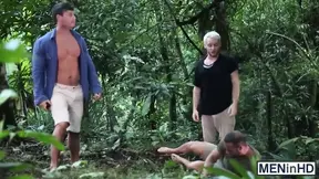 Luke Adams and Colton Grey cope with surviving the jungle