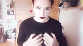 sexy farts in black yoga pants