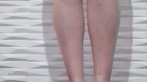 Muestro mis pies