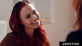 ADULT TIME - Aidra Fox Seduces Bestie Kenna James For ROMANTIC LESBIAN FUCK! PORTUGUESE SUBTITLES