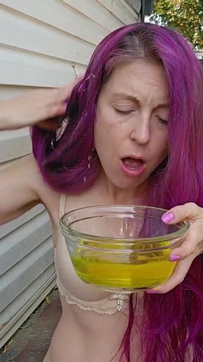 Powerful moment from &quot;Piss and Snot Covered Hair&quot;