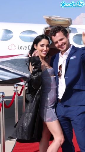 Mile High club - Latina gets fucked on private plane