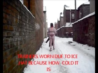 A WINDY NIGHT WALK & A WALK IN THE SNOW