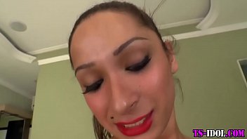 Latina shemale sucking