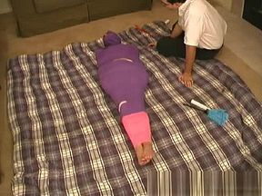 Vet Wrap Mummification and Tickling