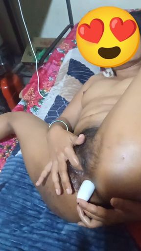 Desi Punjabi Girl Do Anal with Toy Solo Masturbation