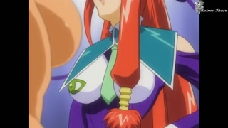 Even in prison, the busty demon Carrera-chan manages to seduce chicks!