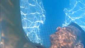 GABRIELLA - Holidays in the villa - UNDERWATER trampling (EXTREME AND INSANE CLIP!)