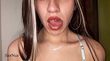 delicious tongue to suck your cock