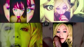 Goddess Lana Hot Sensual Dildo Sucking Compilation 1