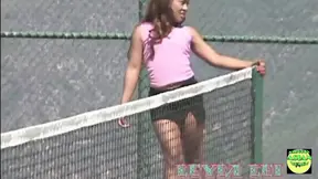 Petite Asian bombshell Leyla Lei gets her pussy eaten and ass fucked