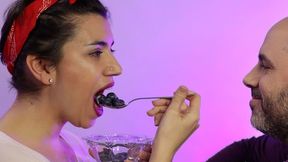 Blueberries & Sperm! - Sperm on Food 11