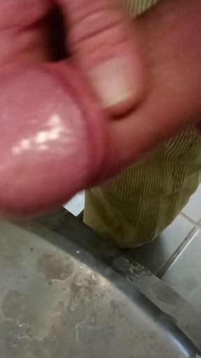 Urinals Pissing Cumming and Pissing Again Wearing Cords - Rockard Stepdaddy