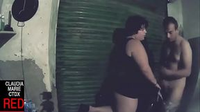 A puerta cerrada con la gorda a cumplir sus fantas&iacute_as sexuales