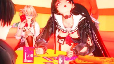 Lynae and Chisa get Fucked Hard after class - Wuthering waves