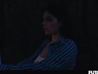 Lost in the Woods - Veronica Leal grows Shemale hentai Wang From Native Transsexual Ghost and Facefucks Vale Nappi