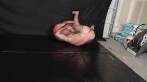 Oiled Nude Muscle Wrestling