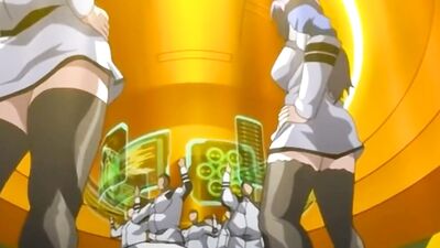 Watch these kinky anime babes get their throats and pussies destroyed in prison