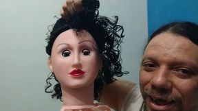 nao consegui transar com a minha boneca inflavel porque eu estourei ela sem querer