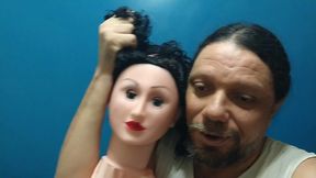 nao consegui transar com a minha boneca inflavel porque eu estourei ela sem querer