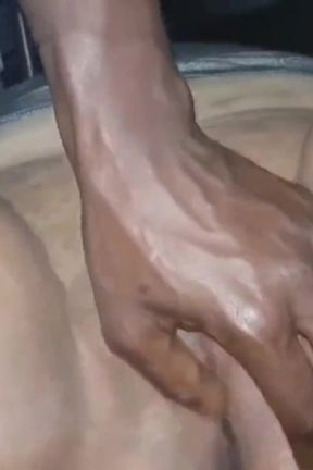 WildEnglishBbw BBC Nata4sex giving massage fucking me deep and hard squirting