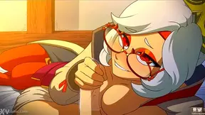 Monmusu Teen Tempts with Busty Touch Hot Blowjob in Wild Fantasy Flick