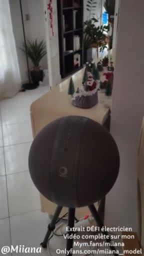 Miiana - challenge fuck HARD with electrician