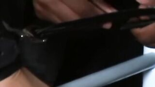 Big Black Dick Hammers Submissive Blonde's Ass in BDSM Dungeon
