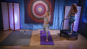 Muscle Babes challenge each other to test of strengths, winner fucks loser