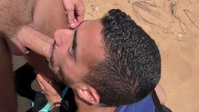 an israeli man goes to the sea meets a man and fucks him