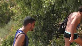 an israeli man goes to the sea meets a man and fucks him